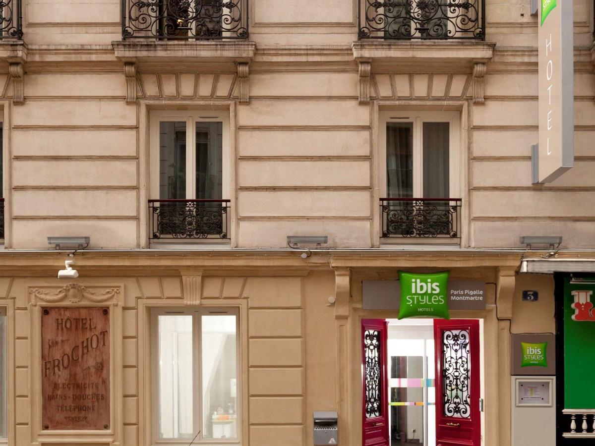 Ibis Styles Paris Pigalle Montmartre Exterior foto